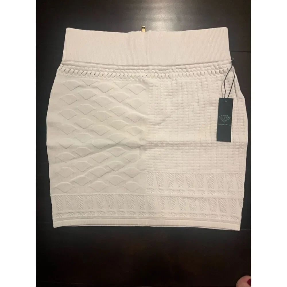 Diamond Supply Co Quartz Mini Skirt NEW NWT